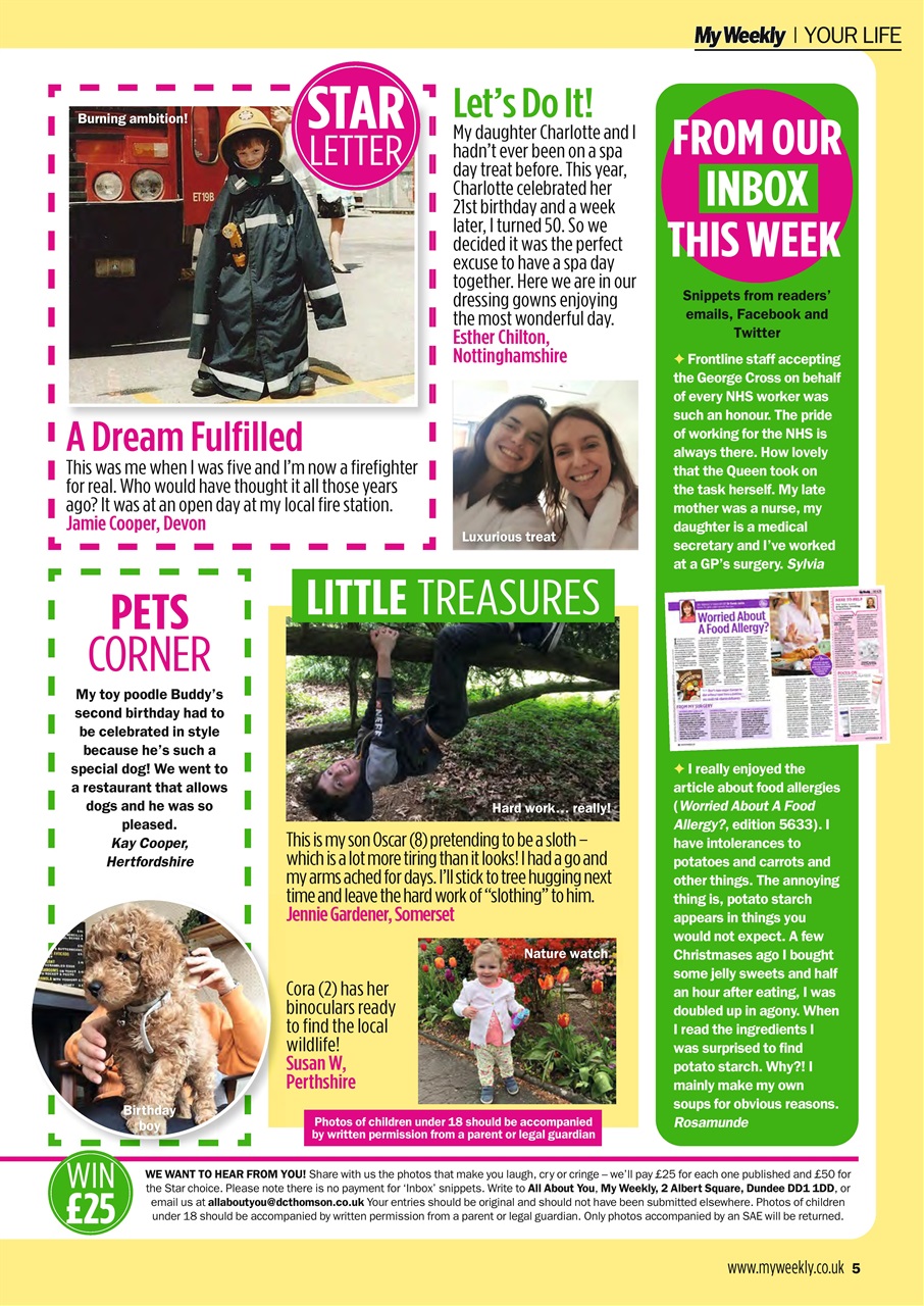 My Weekly Preview Pages