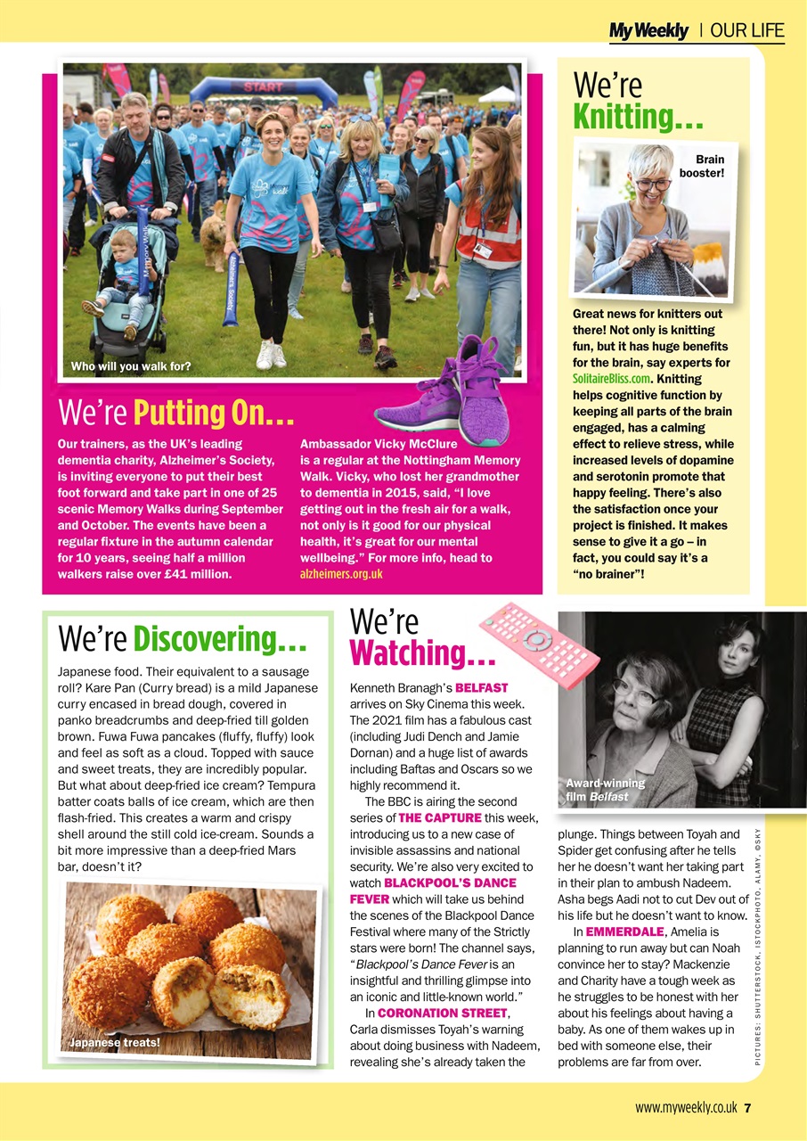 My Weekly Preview Pages