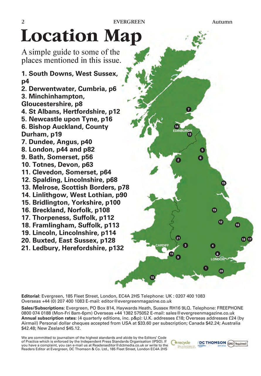 Evergreen Preview Pages