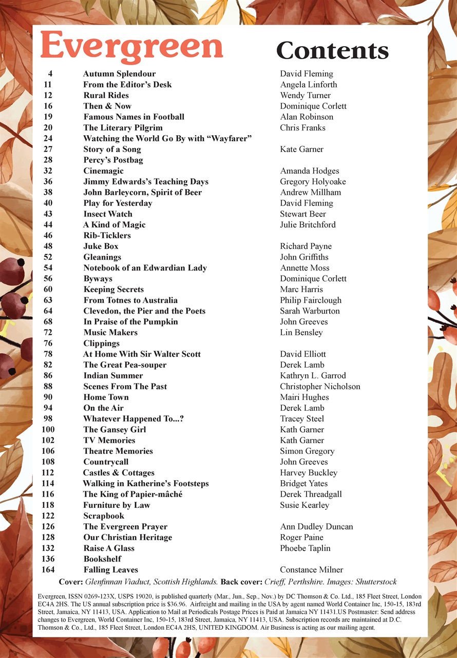 Evergreen Preview Pages