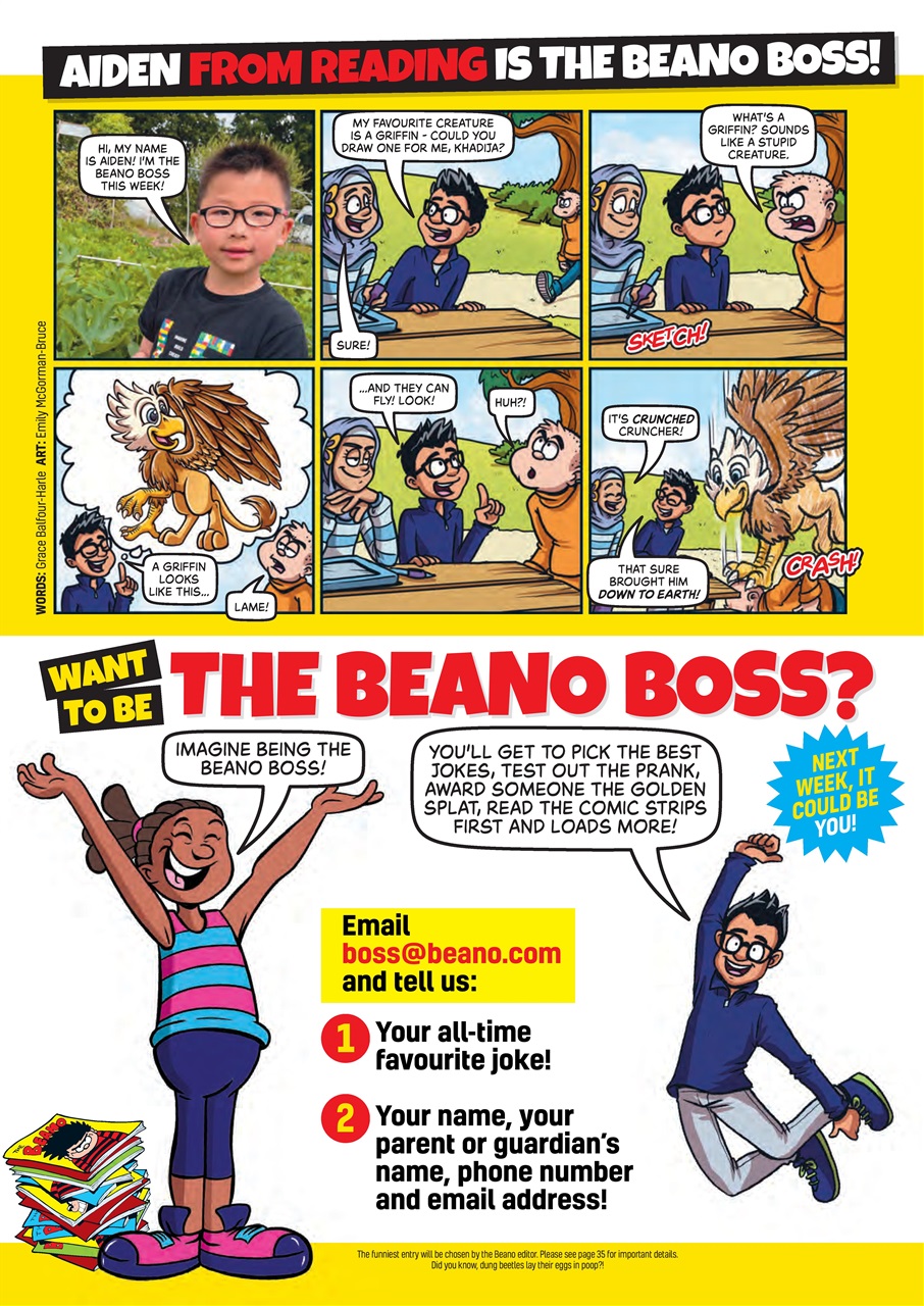 Beano Preview Pages