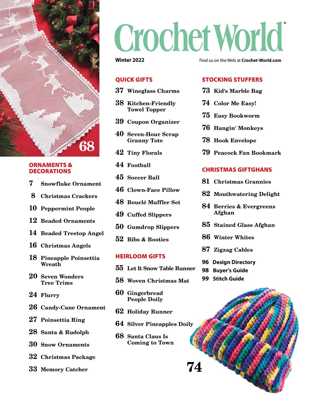 Crochet World Preview Pages