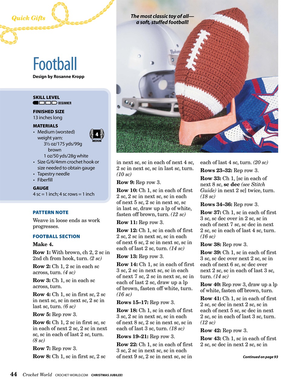 Crochet World Preview Pages