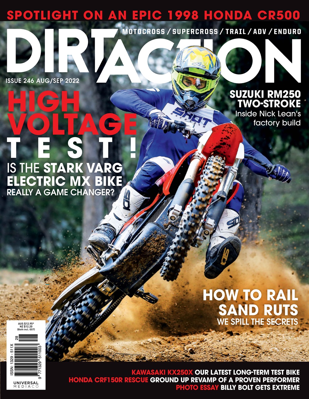 Dirt Action Preview Pages