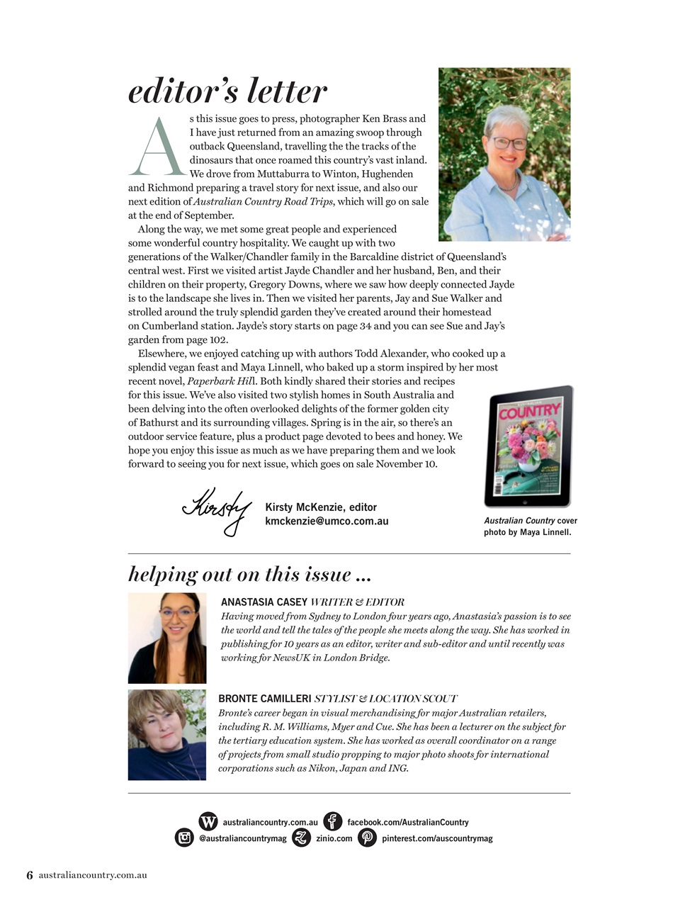 Australian Country Preview Pages