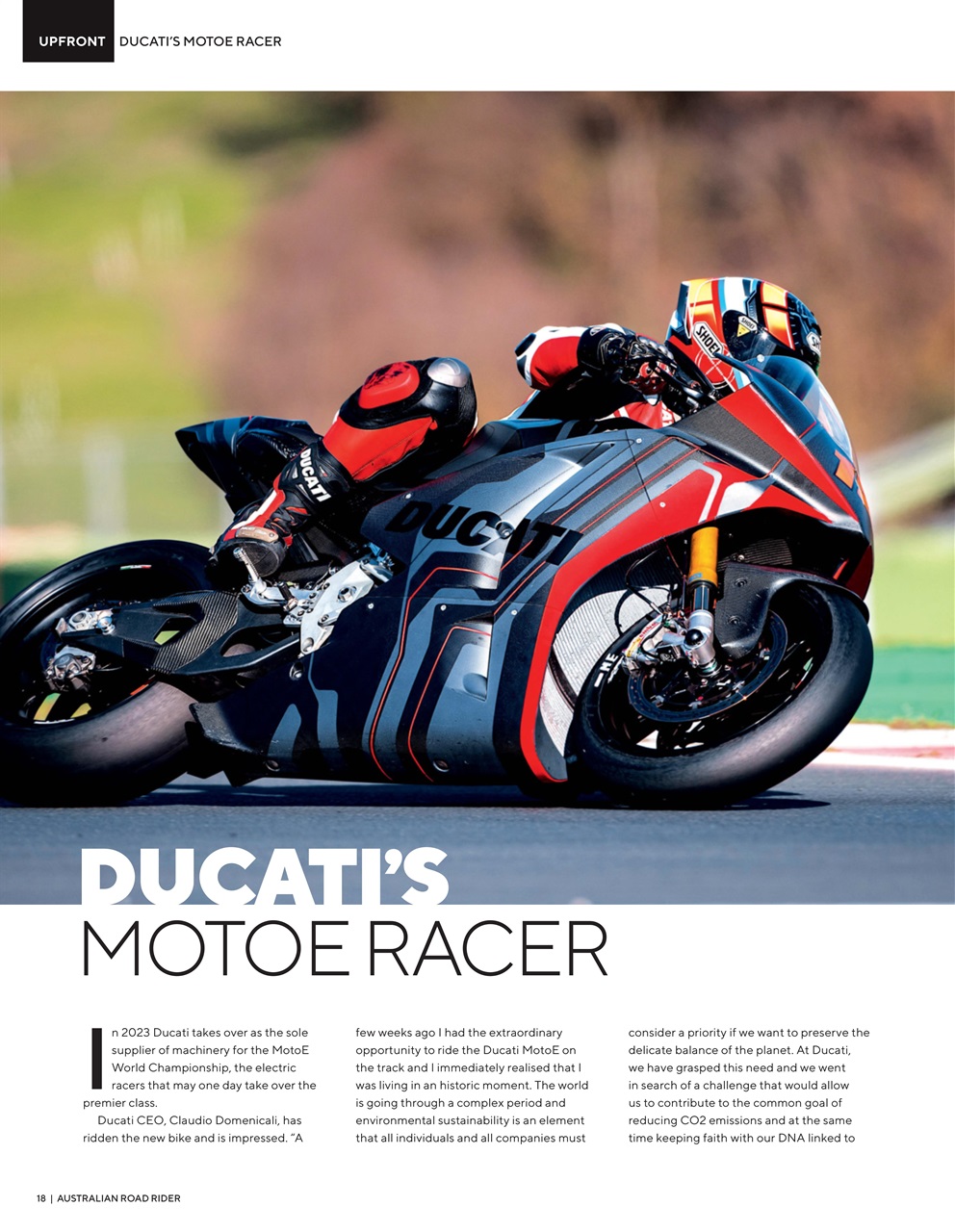 Australian Road Rider Preview Pages