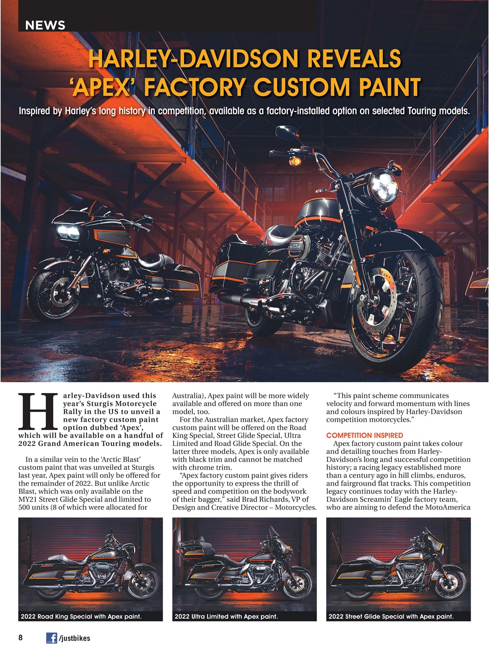 JUST BIKES Preview Pages