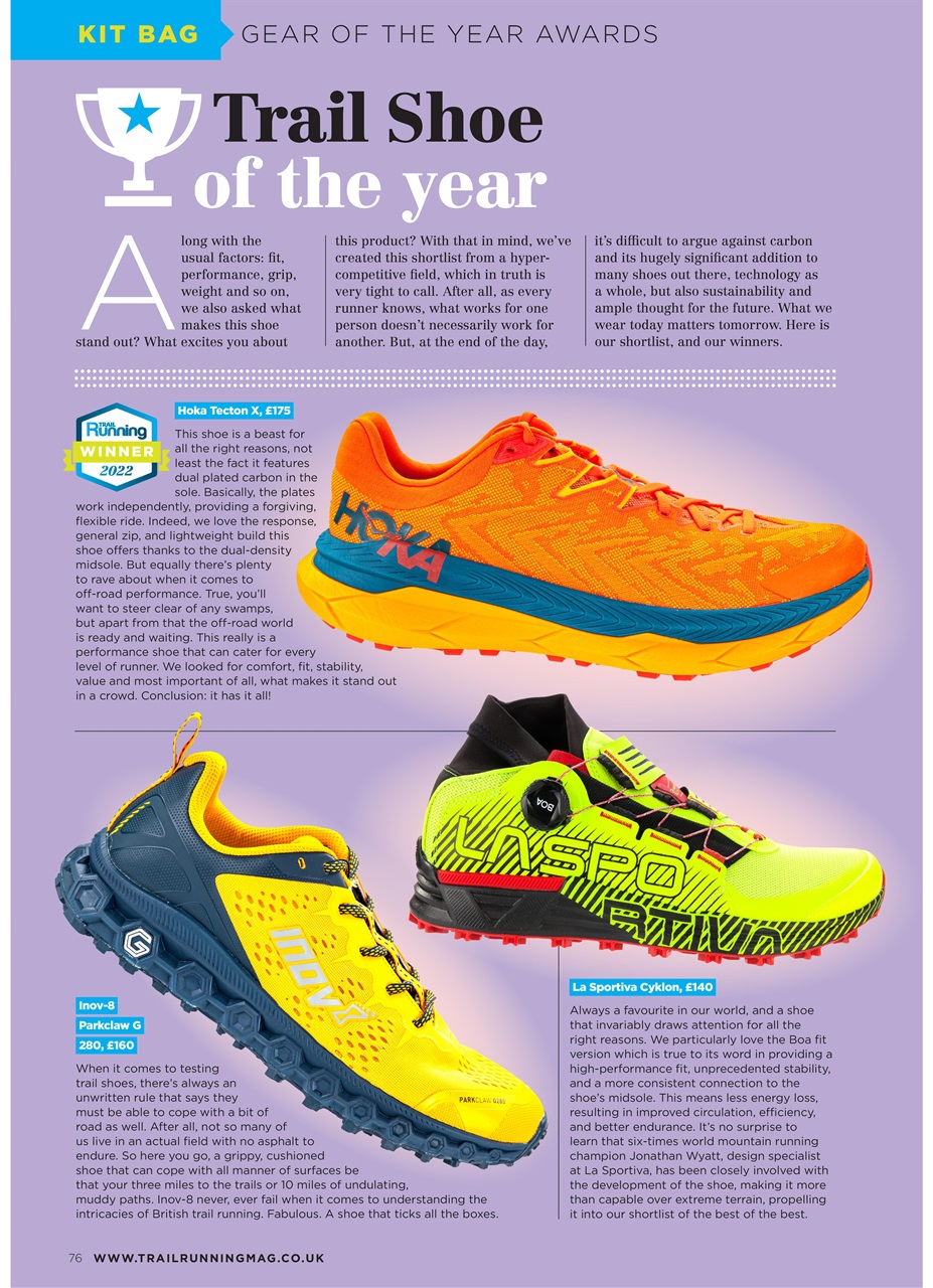 Trail Running Preview Pages