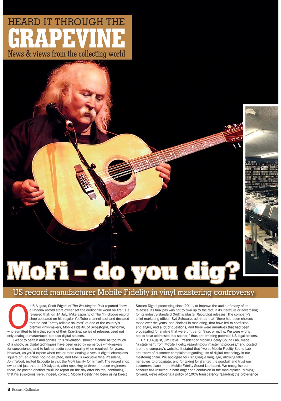 Record Collector Preview Pages