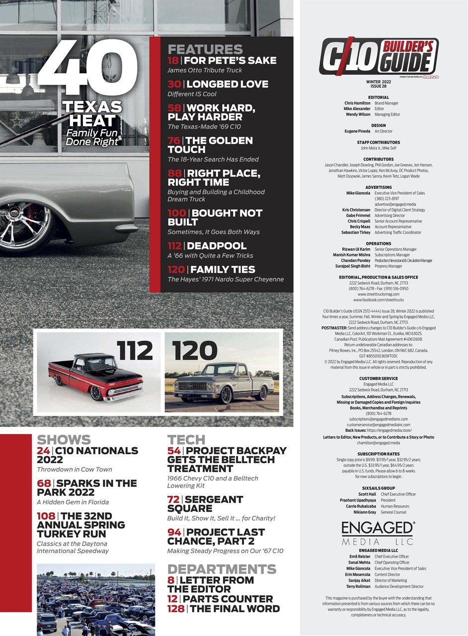 C10 Builder's Guide Preview Pages