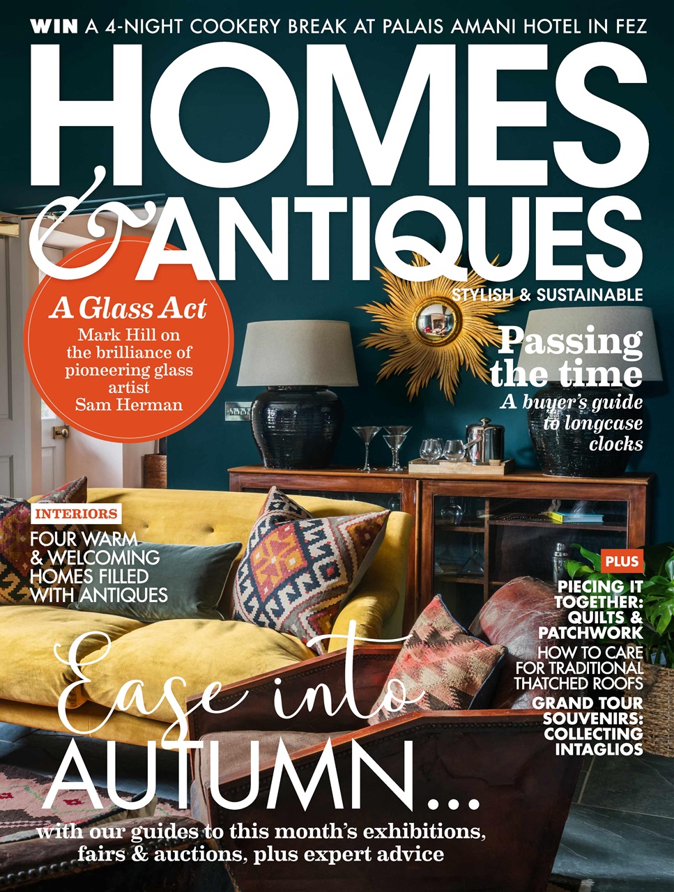 Homes & Antiques Magazine Preview Pages