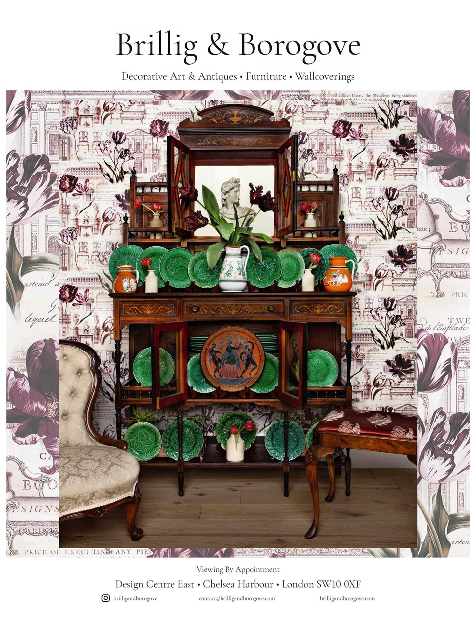 Homes & Antiques Magazine Preview Pages