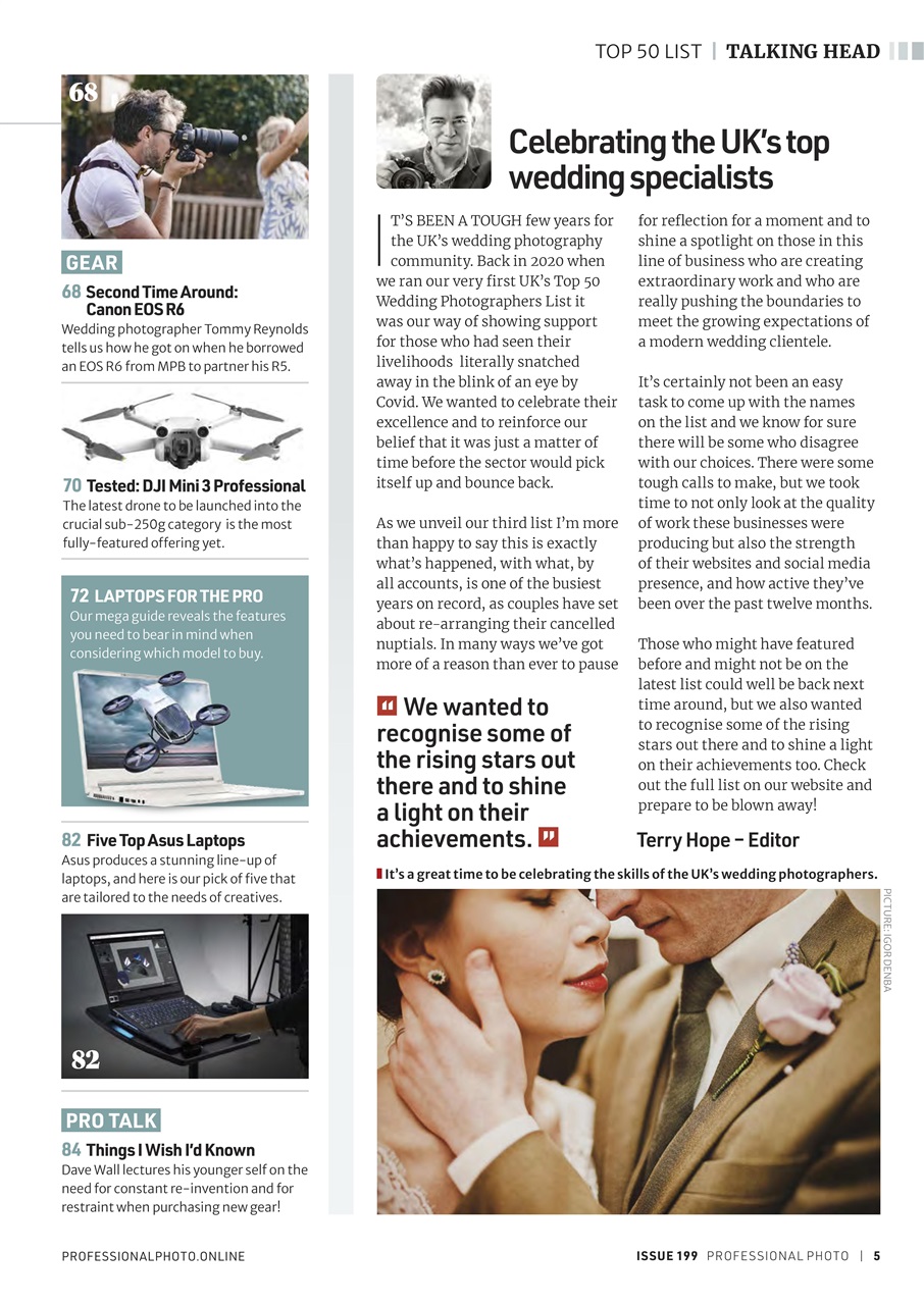 Professional Photo Preview Pages