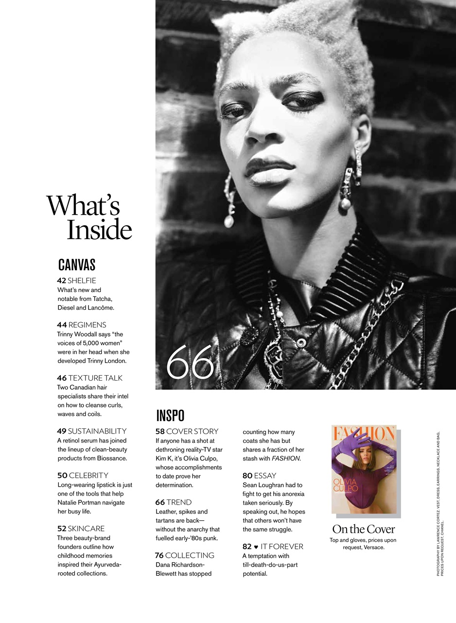 Fashion Magazine October 2022 Back Issue