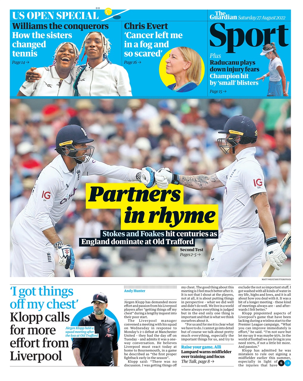 The Guardian Newspaper Preview Pages