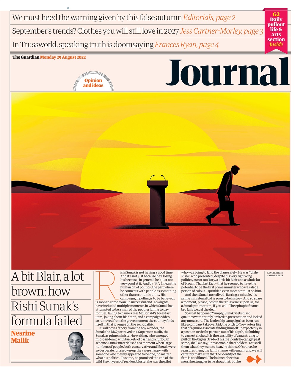 The Guardian Newspaper Preview Pages