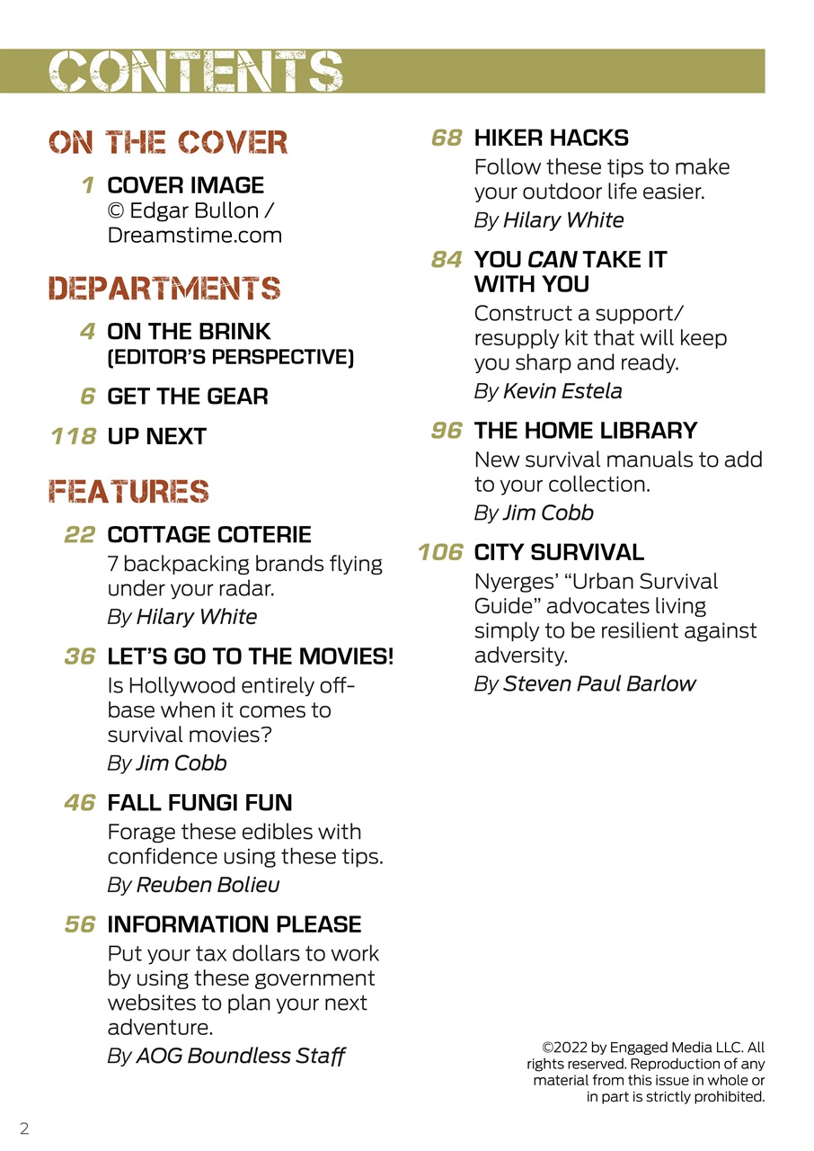 American Outdoor Guide: Boundless Preview Pages