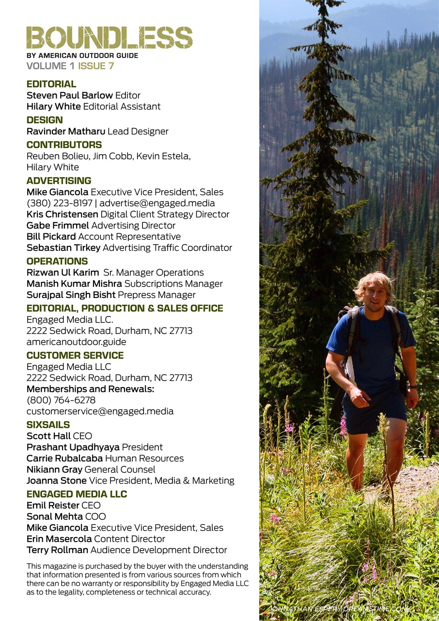 American Outdoor Guide: Boundless Preview Pages