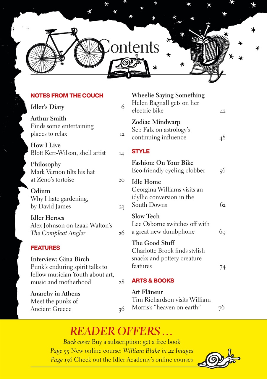 The Idler Magazine Preview Pages