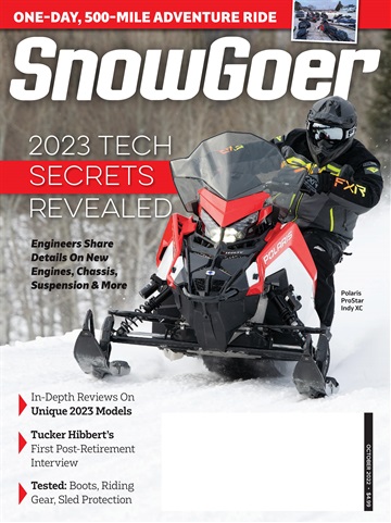 SnowGoer issue October 2022