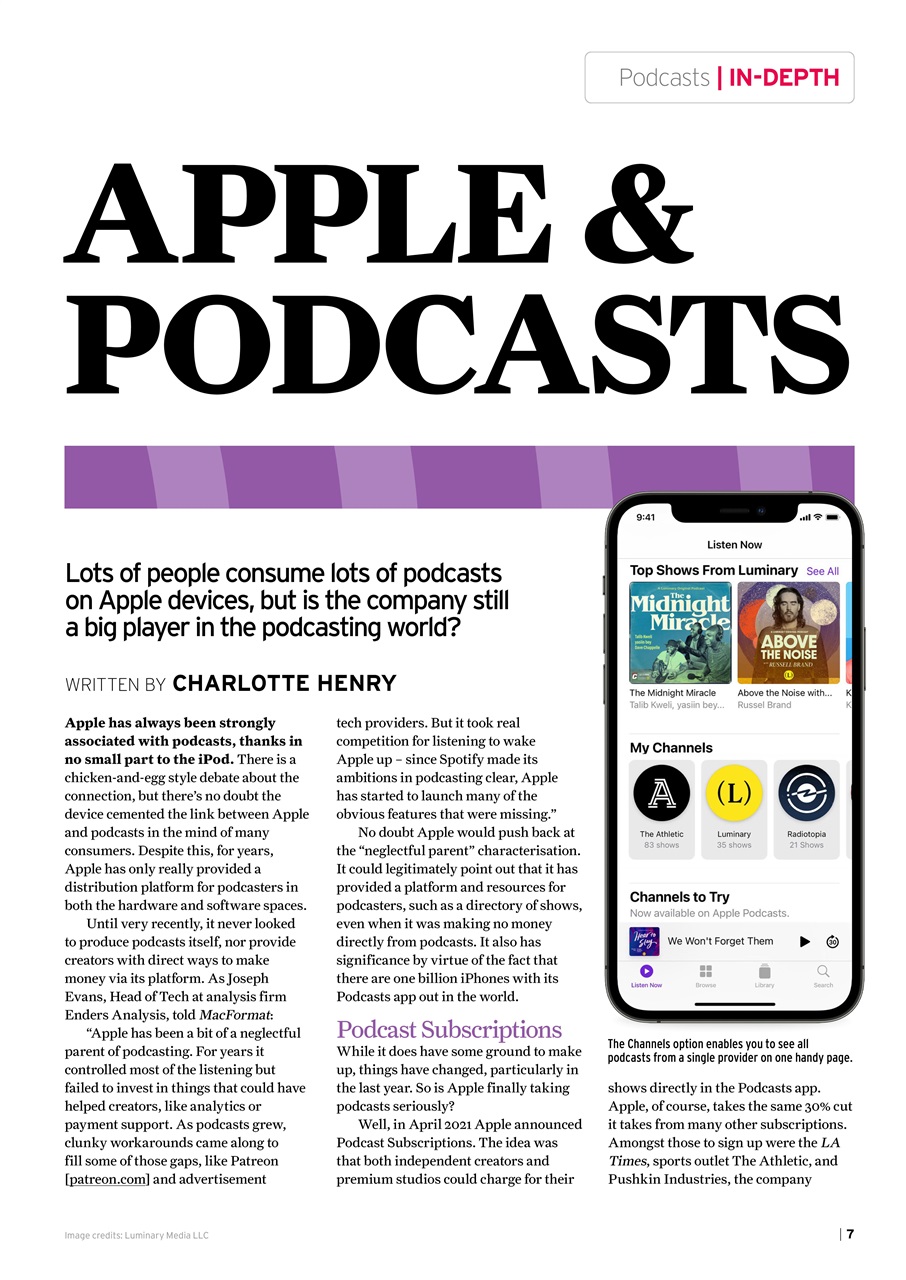 iPhone User Preview Pages