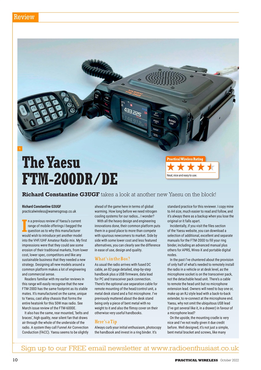 Practical Wireless Preview Pages