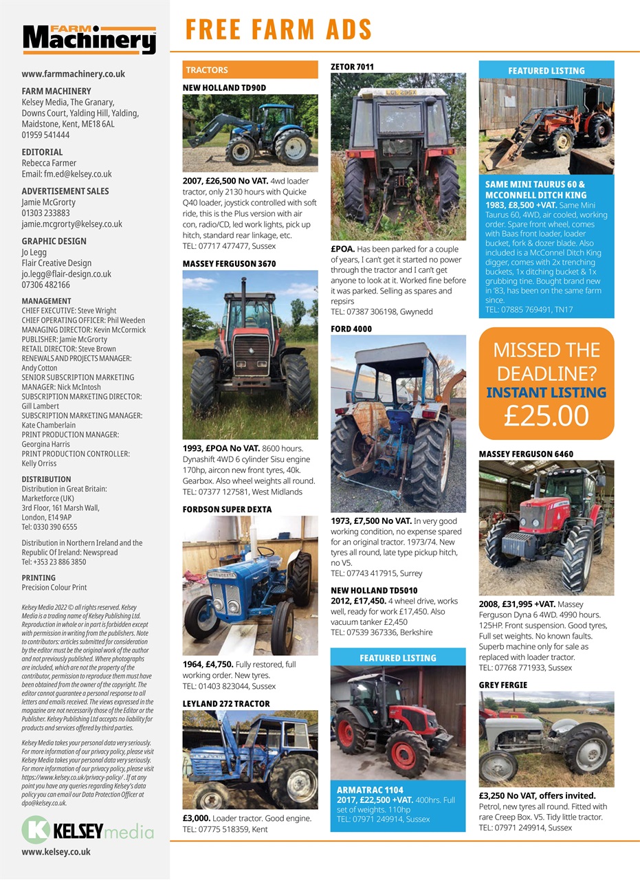 Farm Machinery Preview Pages