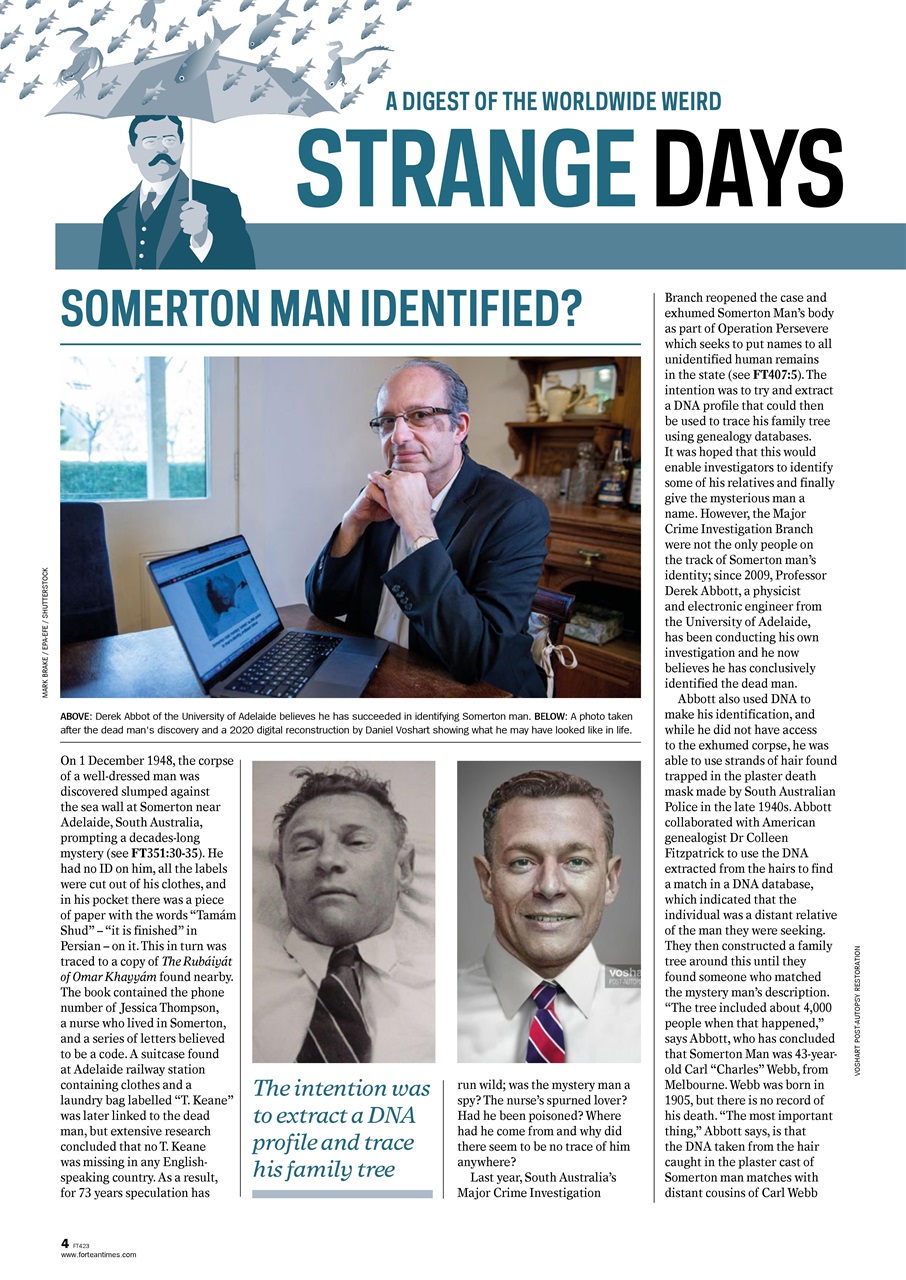 Fortean Times Preview Pages