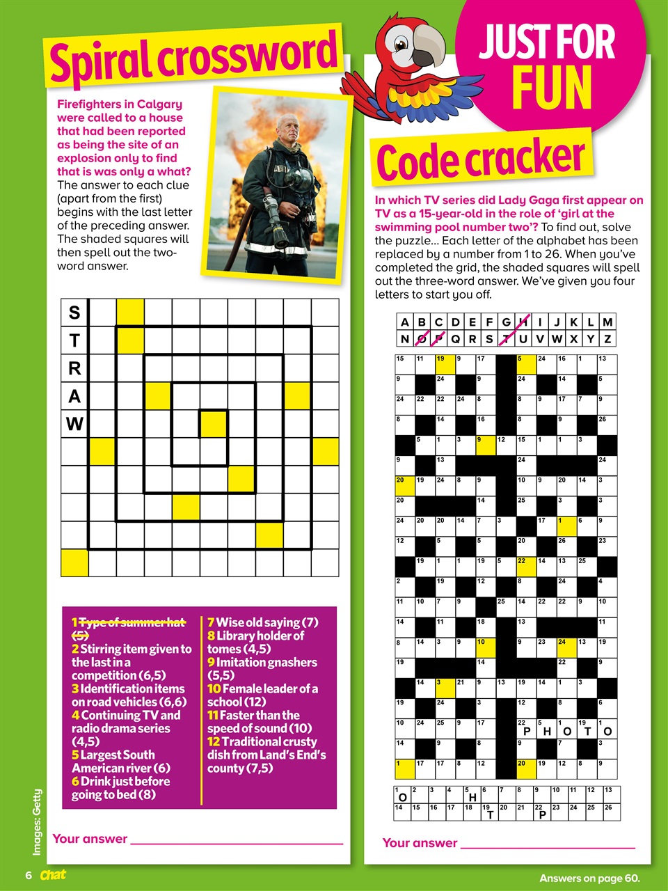Chat Specials Preview Pages