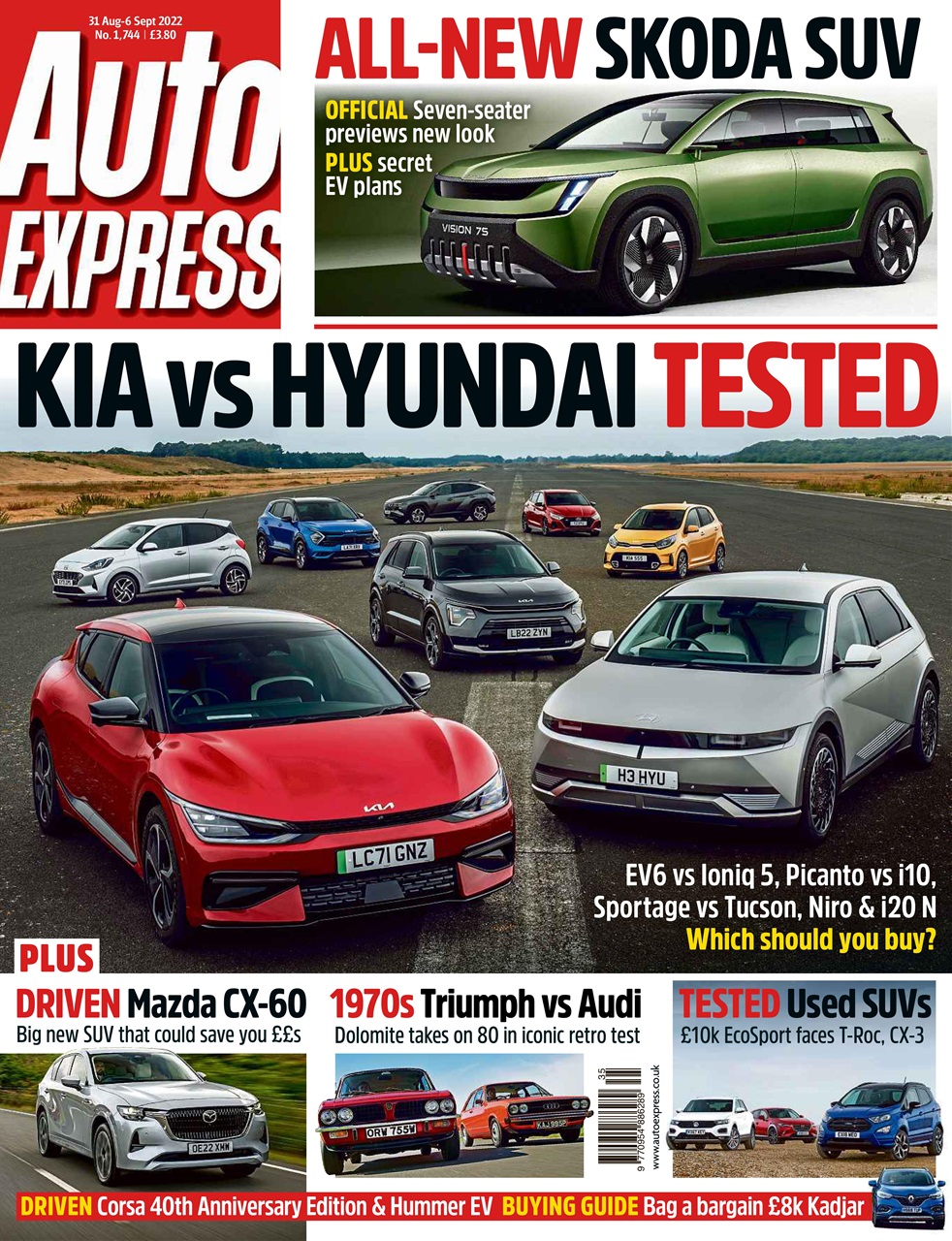 Auto Express Preview Pages
