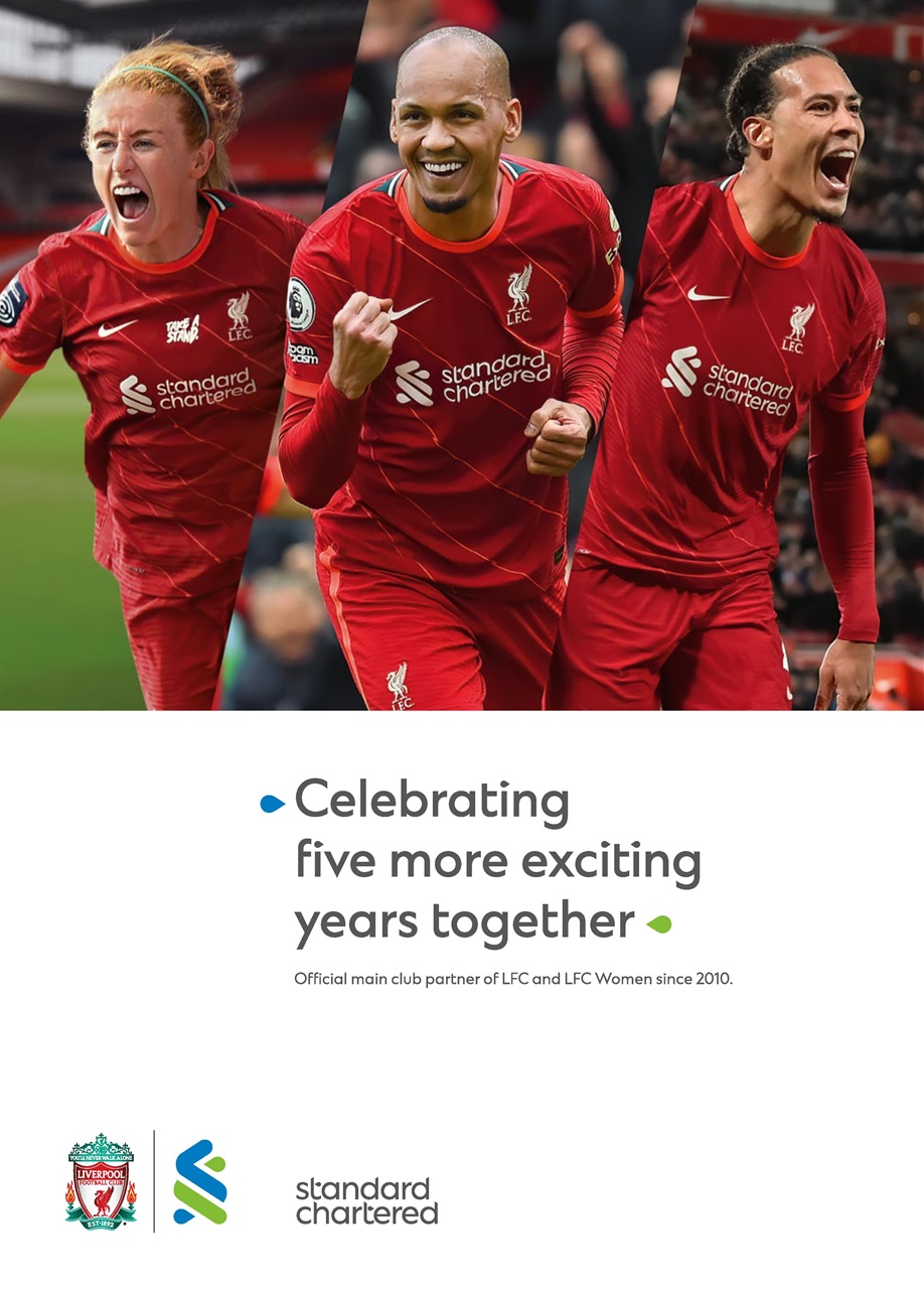 Liverpool FC Programmes Preview Pages