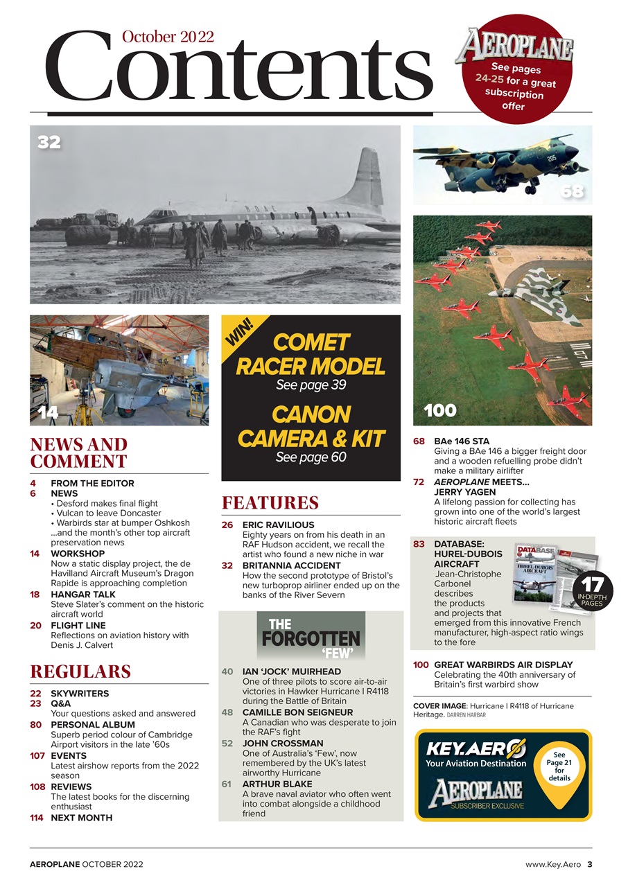 Aeroplane Preview Pages