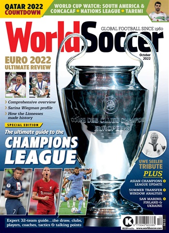 World Soccer issue Oct-22