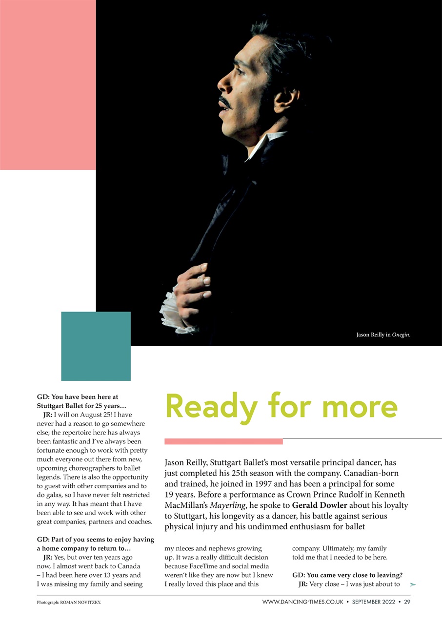 Dancing Times Preview Pages