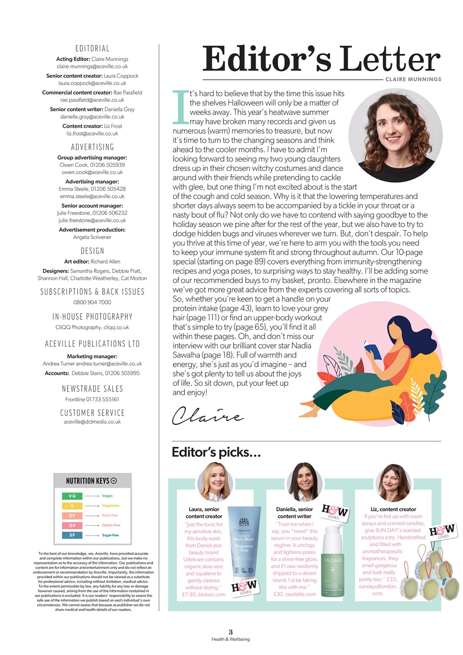 Health & Wellbeing Preview Pages