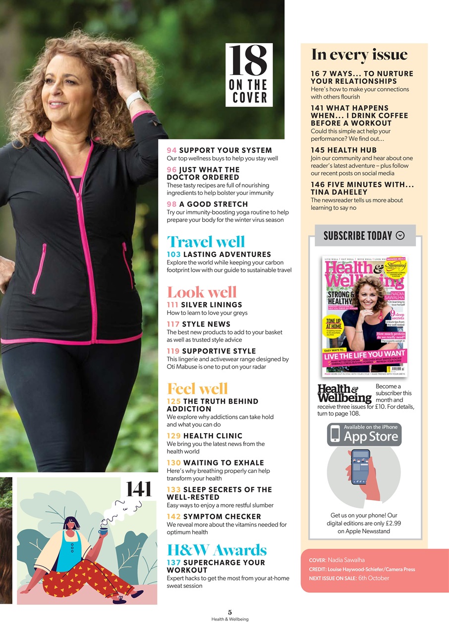 Health & Wellbeing Preview Pages
