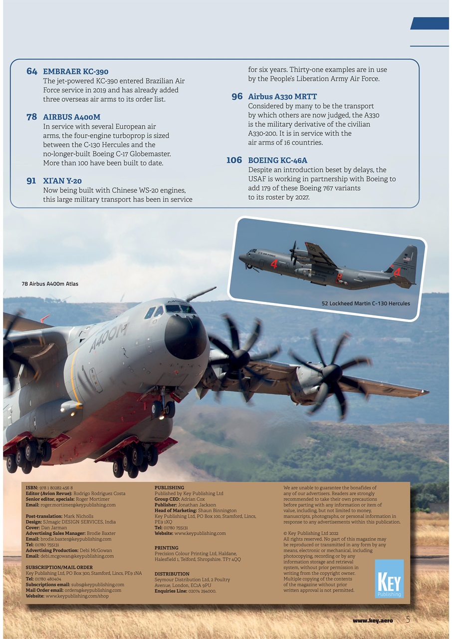 AIR International Preview Pages