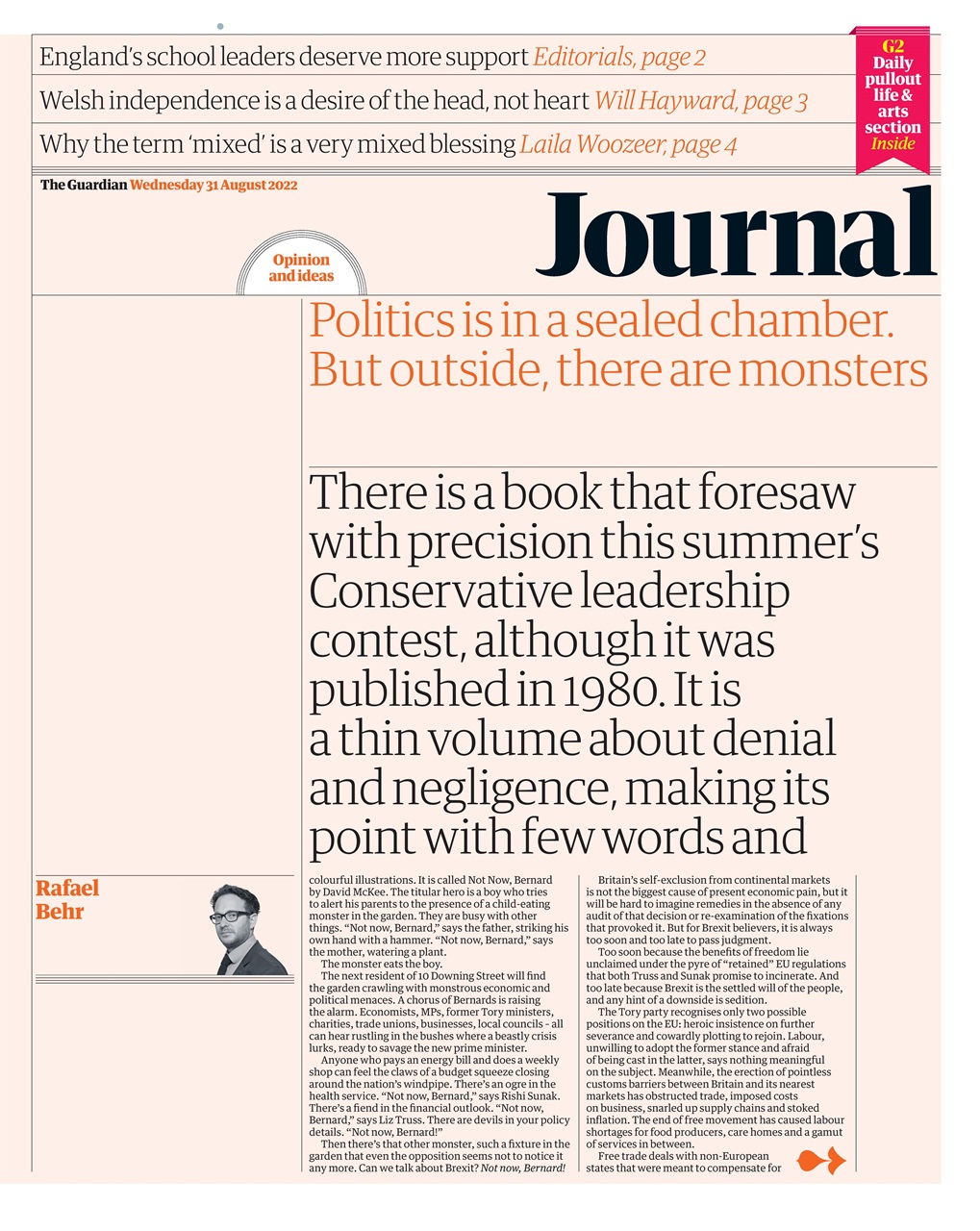 The Guardian Newspaper Preview Pages