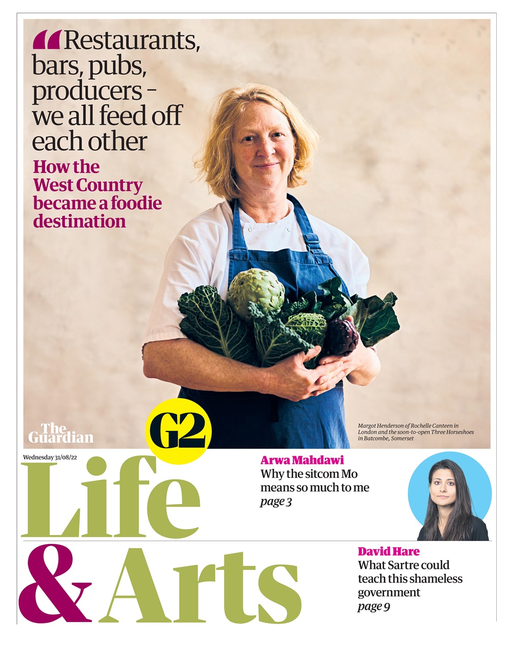 The Guardian Newspaper Preview Pages