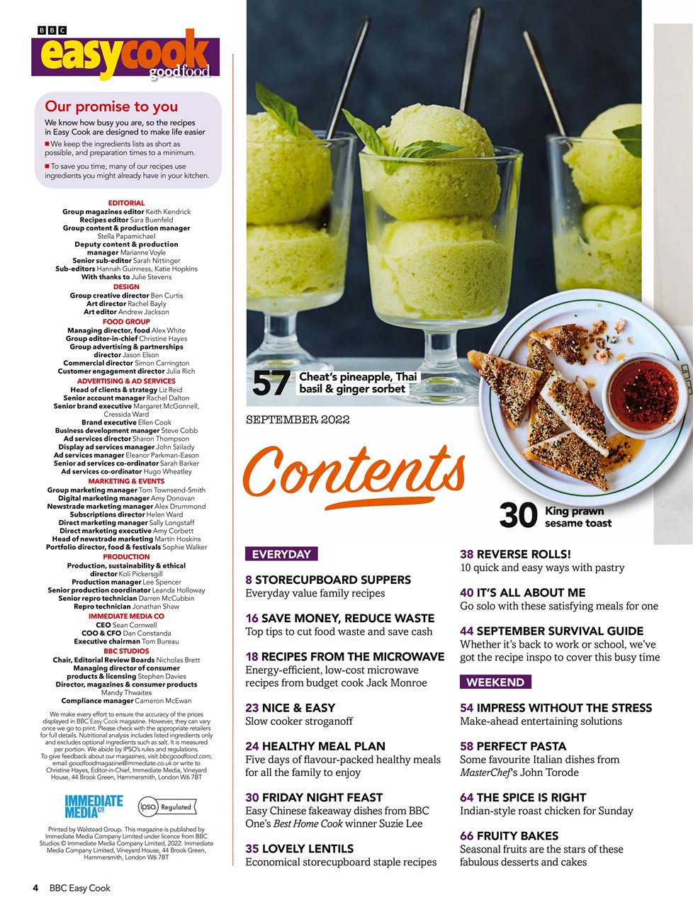 Easy Cook Magazine Preview Pages