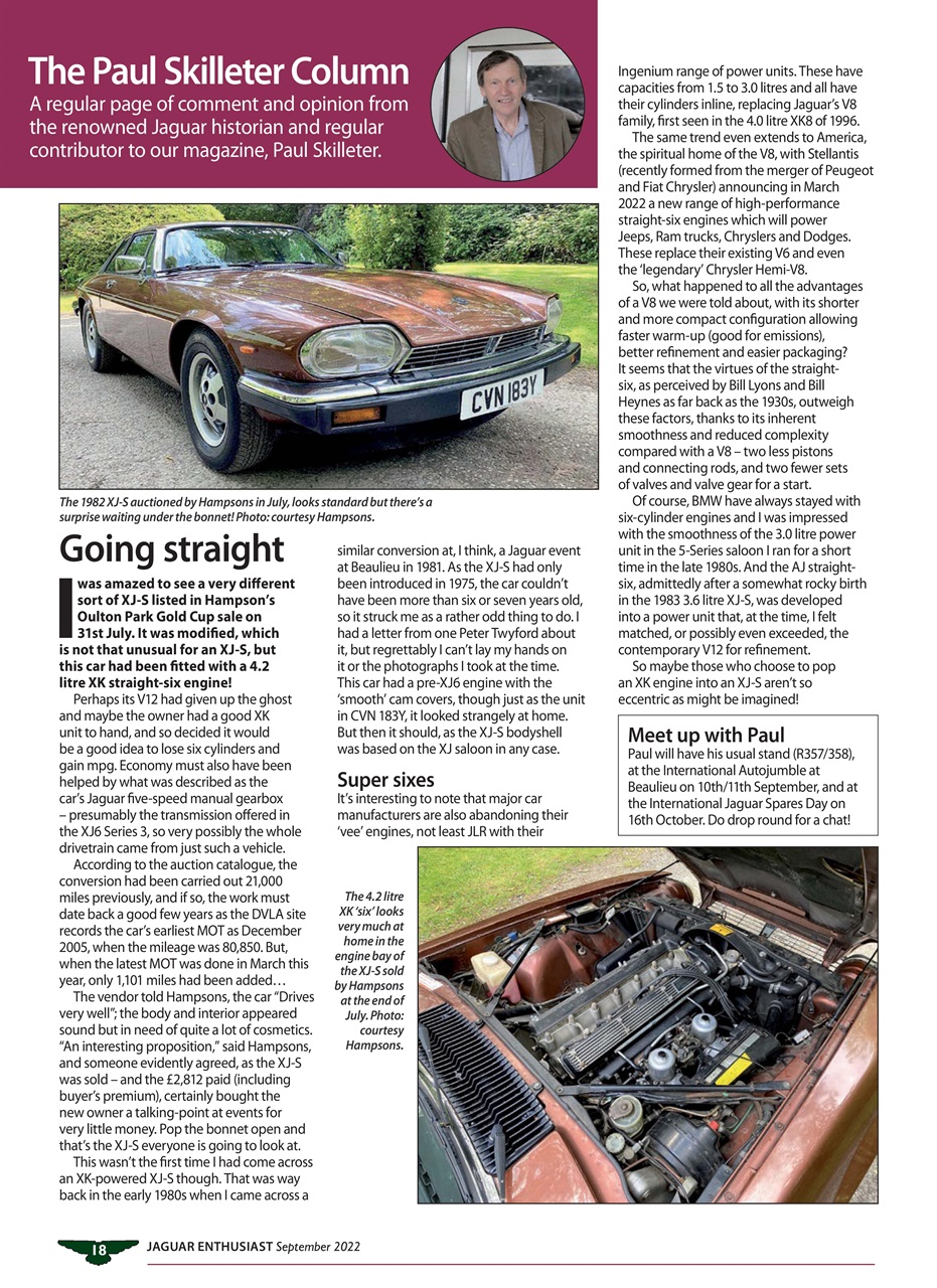 Jaguar Enthusiast Preview Pages
