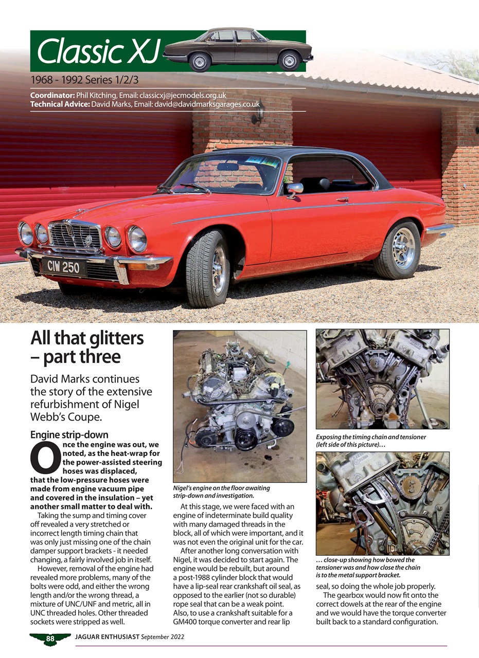 Jaguar Enthusiast Preview Pages