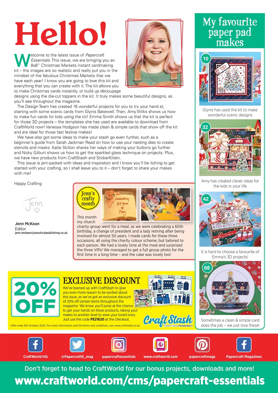 Papercraft Essentials Preview Pages