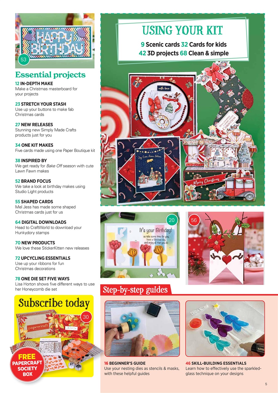 Papercraft Essentials Preview Pages