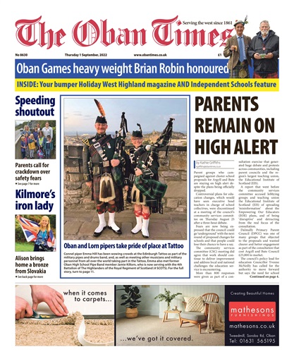 The Oban Times & Lochaber Times issue 