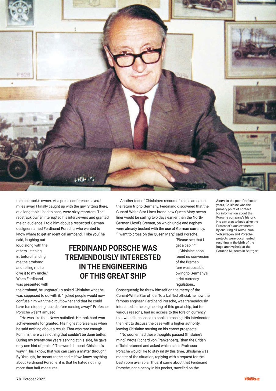 Classic Porsche Preview Pages