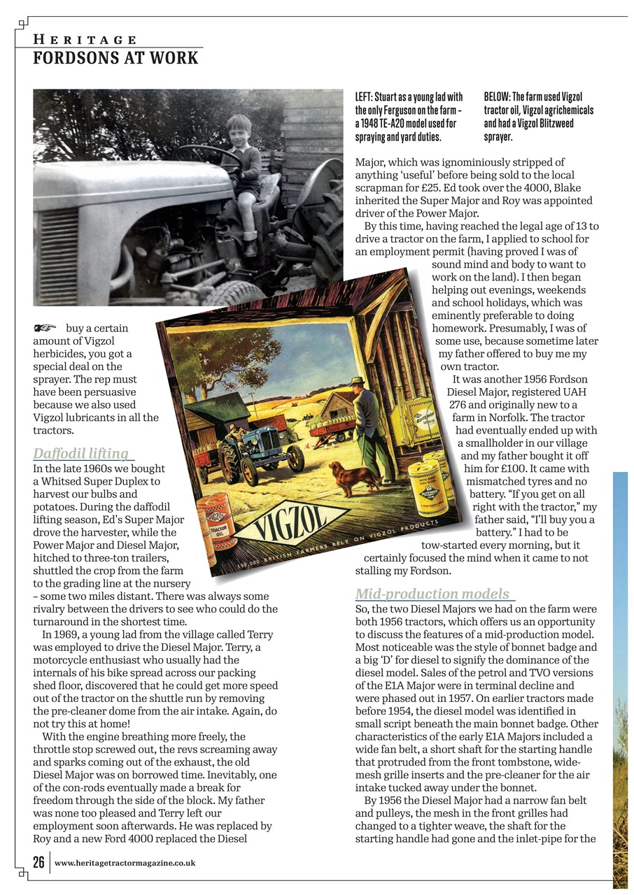 Classic Tractor Preview Pages