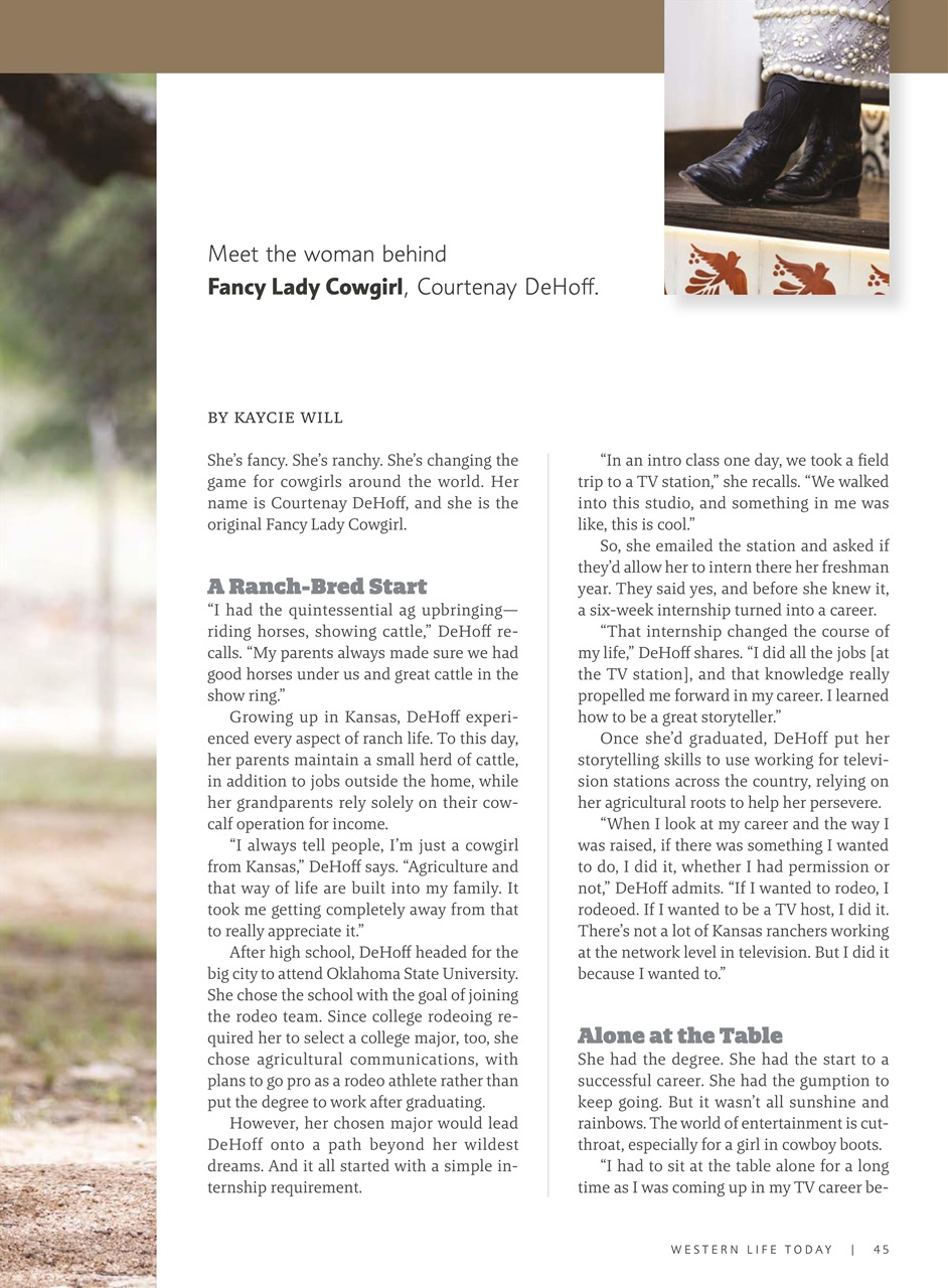 Western Life Today Preview Pages