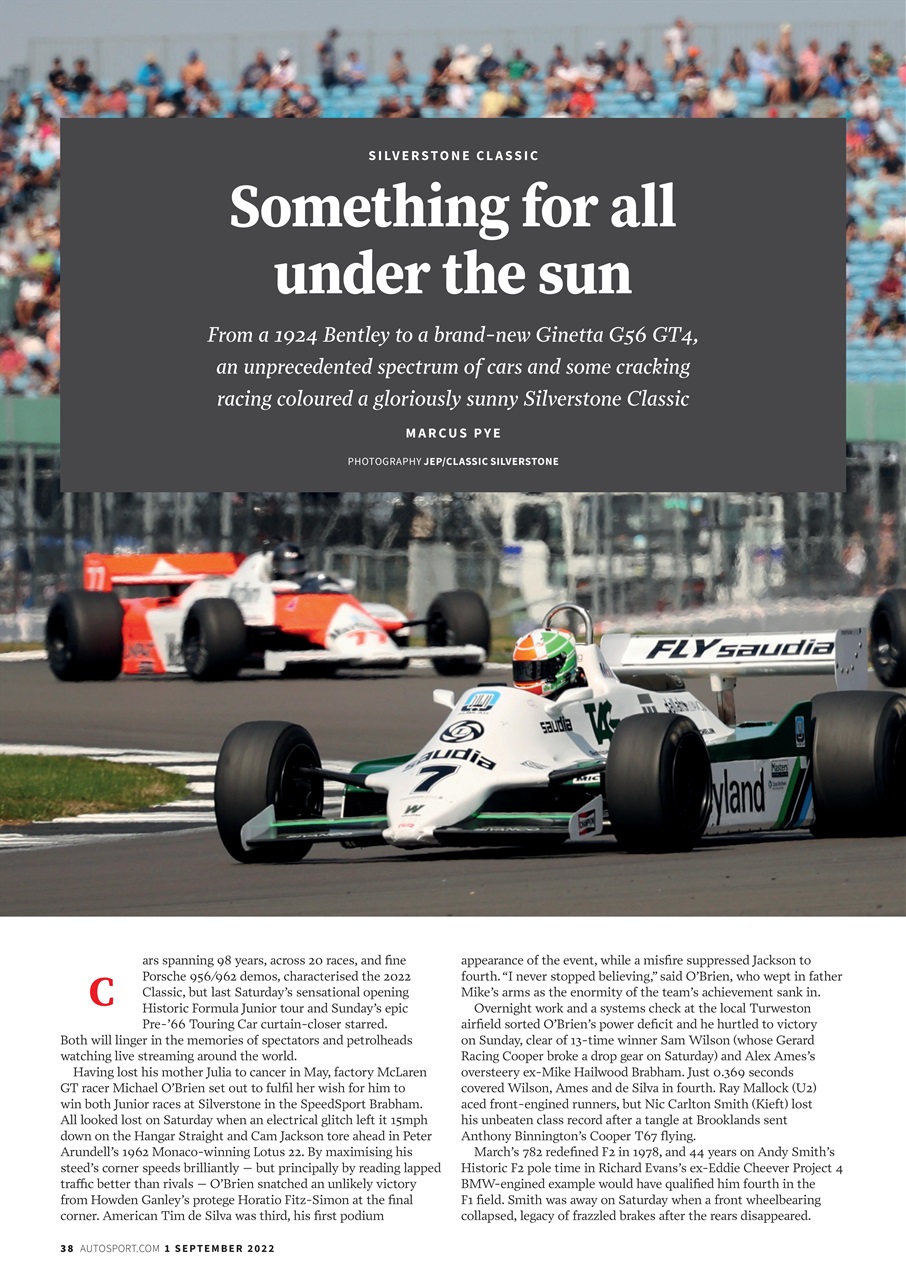 Autosport Preview Pages