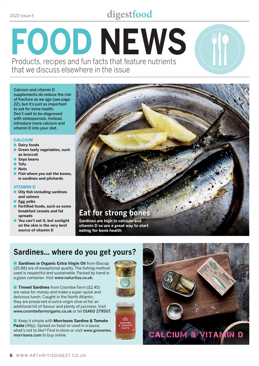 Arthritis Digest Preview Pages